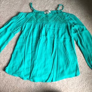 Turquoise shirt